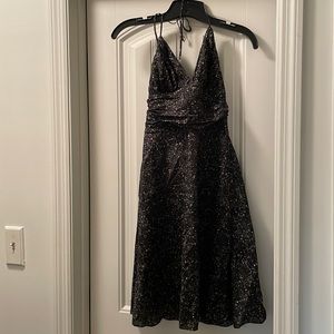 Express halter cocktail dress